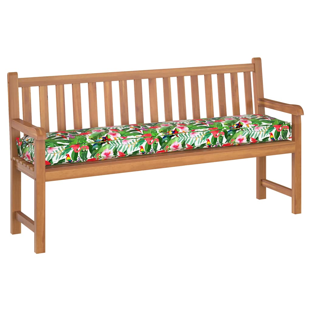 Pallet Cushion Tropical jungle 180 x 40 x 8 cm Oxford fabric